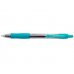 Pilot Boligrafo de Gel G2 Rollerball Retractil - Recargable - Punta de Bola Redonda 0.7mm - Trazo 0.32mm - Grip Ergonomico - Color Turquesa (12 uds)