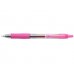 Pilot Boligrafo de Gel G2 Rollerball Retractil - Recargable - Punta de Bola Redonda 0.7mm - Trazo 0.32mm - Grip Ergonomico - Color Rosa (12 uds)