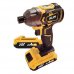 Blim Atornillador de Impacto a Bateria 20V 2Ah - Incluye 2 Baterias - 190Nm Par Maximo - 2 Velocidades 0-1000/0-2800rpm - Color Amarillo