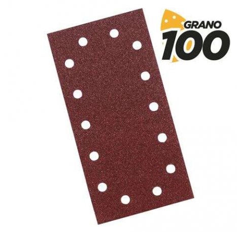 Blim Pack de 10 Lijas para Lijadora BL0123 - Grano 100 - Formato Rectangular