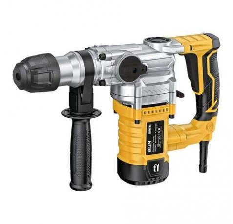 Blim Martillo SDS-Plus 1050W 1050rpm - 4 Funciones - Potencia de Impacto 4.5J - 4.200 Impactos por Minuto - Incluye Brocas y Cinceles