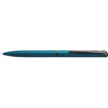Pentel Energel High Class Boligrafo de Tinta Gel 0.7mm - Trazo 0.35mm - Recargable - Cuerpo Metalico - Color Plata