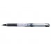Pilot Boligrafo de Tinta Liquida V Ball Grip 05 - Punta de Bola Conica 0.5mm - Trazo 0.3mm - Grip de Goma - Color Negro (12 uds)