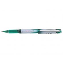 Pilot Boligrafo de Tinta Liquida V Ball Grip 07 - Punta de Bola Conica 0.7mm - Trazo 0.5mm - Grip de Goma - Color Verde (12 uds)