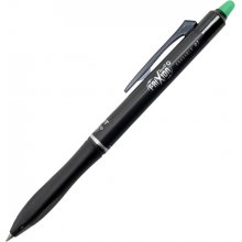 Pilot Frixion Ball Plus Boligrafo Borrable - Punta de 0.7mm y Trazo de 0.35mm - Recargables - 80% de Plastico Reclclado - Color Verde (10 uds)