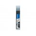 Pilot Recambio de gel borrable para Frixion Ball / Frixion Clicker - Pack de 3 unidades - Punta de bola redonda 0.7mm - Trazo 0.4mm - Color Negro (12 uds)