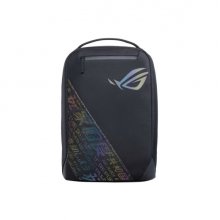 Asus BP1501G ROG Mochila para Portatil 17" - Bolsillo exterior de Acceso Rapido - DiseÃ±o y Detalles holograficos ROG - Color Negro