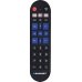 Blaupunkt Mando Universal para Lg, Samsung, Sony, Philips y Panasonic - Preconfigurado - Teclas Grandes - Control por Infrarrojos - Color Negro