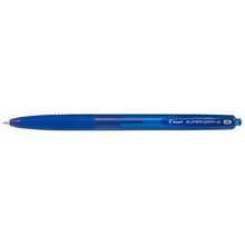 Pilot Boligrafo de Bola Retractil SuperGrip G - Punta Redonda 1.0mm - Trazo 0.4mm - Tinta de Aceite - Grip Ergonomico - Color Azul (12 uds)