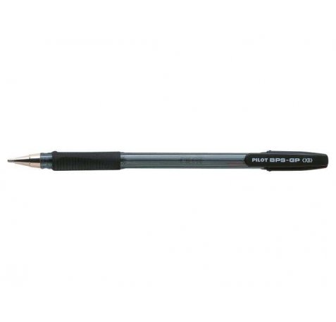 Pilot Boligrafo de Bola BPS-GP - Recargable - Punta Extra Ancha de 1.60mm - Trazo de 0.33mm - Color Negro