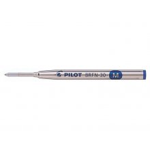 Pilot Recambio Metalico para Boligrafos Ageless, Custom Urushi, Grance, Raiz y Heritage 91 - Punta Media 1.00mm - Color Azul