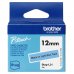 Brother Btag-L31 Cinta 12mm - Texto negro azul claro | Cinta - texto negro sobre fondo azul claro - medidas metros - apta para