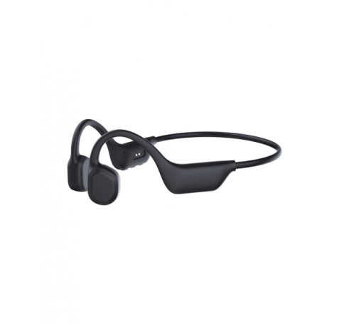 Ksix Astro2 Auriculares Deportivos de Conduccion Osea Wireless 5.4 - Autonomia hasta 7h - Bateria de 200mAh - Resistencia IPX5 - Color Negro
