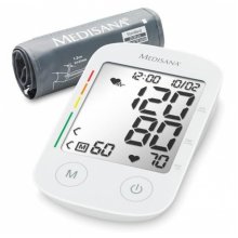 Medisana BU535 Tensiometro de Brazo Automatico - Medicion Oscilometrica Precisa con Deteccion de Arritmias - 120 Memorias para 2 Usuarios - Pantalla XL de Alta Legibilidad - Manguito 22â??36cm