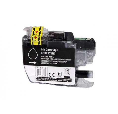 Bulk - Brother LC3217 negro | Cartucho de tinta compatible - reemplaza