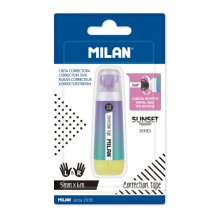 Milan Sunset Cinta Correctora Cilindrica - Presentacion en Blister - 5mm x 6m - Colores Surtidos
