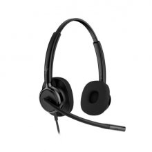 HP Poly Mission 425 Classic Auriculares con Microfono - Almohadillas Acolchadas - Controles en Cable