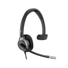 HP Poly Mission 615 Auricular Monoaural con Microfono - Almohadilla Polipiel Acolchada - Controles en Cable