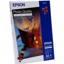 Epson Photo Quality Ink-Jet Pack de 100 Hojas de Papel Fotografico A4 Especial Ink-Jet 102g/m² - Acabado Mate - Color Blanco Epson Photo Quality Ink-Jet Pack de 100 Hojas de Papel Fotografico A4 Especial Ink-Jet 102g/m² - Acabado Mate - Color Blanco