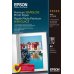 Epson Premium Semiglossy Photo Pack de 20 Hojas de Papel Fotografico - A4 - Gramaje de 251g/m2 - Acabado Semibrillante - Compatible con Impresoras Inkjet - Color Blanco