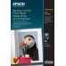 Epson Premium Glossy Photo Pack de 50 Hojas de Papel Fotografico - A4 - Gramaje de 255g/m2 - Acabado Brillante - Compatible con Impresoras Inkjet - Color Blanco