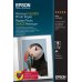 Epson Premium Glossy Photo Pack de 15 Hojas de Papel Fotografico - A4 - Gramaje de 255g/m2 - Acabado Brillante - Compatible con Impresoras Inkjet - Color Blanco