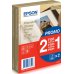 Epson Premium Glossy Photo Pack de 80 Hojas de Papel Fotografico - 10x15cm - Gramaje de 255g/m2 - Acabado Brillante - Compatible con Impresoras Inkjet - Color Blanco