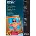 Epson Photo Glossy Pack de 50 Hojas de Papel Fotografico - A4 - Gramaje de 200g/m2 - Acabado Brillante - Compatible con Impresoras Inkjet - Color Blanco