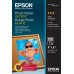 Epson Photo Glossy Pack de 100 Hojas de Papel Fotografico - 10x15cm - Gramaje de 200g/m2 - Acabado Brillante - Compatible con Impresoras Inkjet - Color Blanco