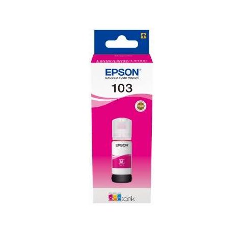Epson 103 Magenta - Botella de Tinta Original C13T00S34A10