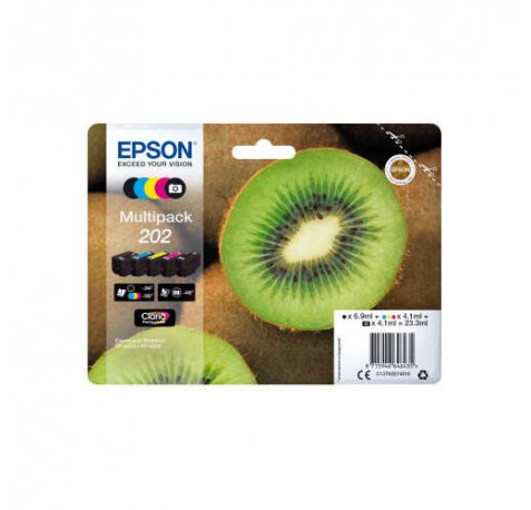 Epson 202 Pack de 5 | Cartuchos de tinta originales -