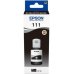 Epson 111 Negro - Botella de Tinta Pigmentada Original C13T03M140