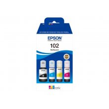 Epson 102 Pack de 4 | Botellas de tinta originales -