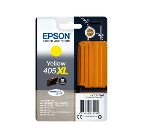 Epson 405XL Amarillo Cartucho de Tinta Original - C13T05H44010