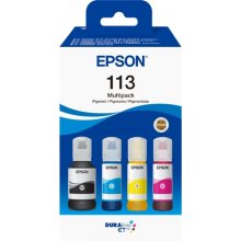 Epson 113 Pack de 4 | Botellas de tinta pigmentada originales -
