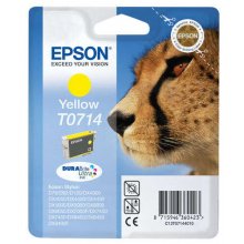 Epson T0714 amarillo | Cartucho de tinta original -