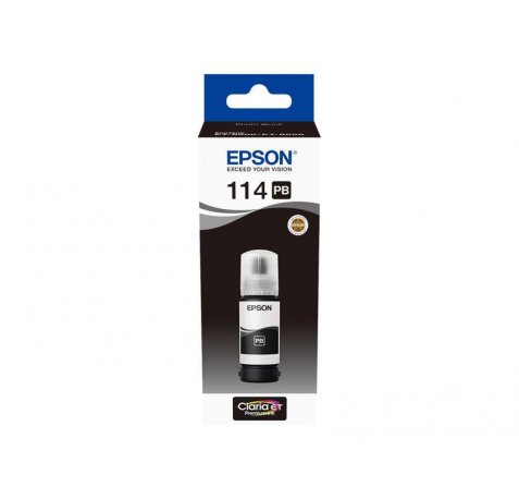 Epson 114 negro | Botella de tinta pigmentada original -