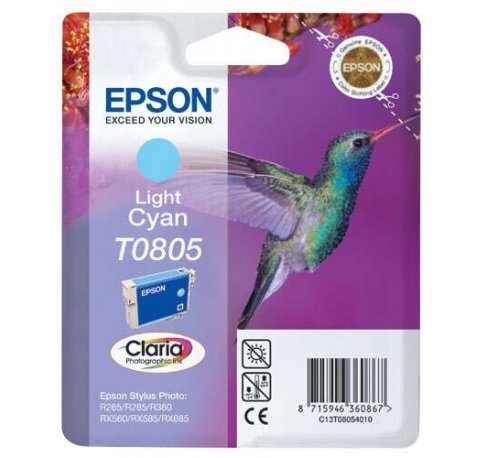 Epson T0805 cyan light | Cartucho de tinta original -