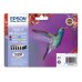 Epson T0807 Pack de 6 Cartuchos de Tinta Originales - C13T08074011
