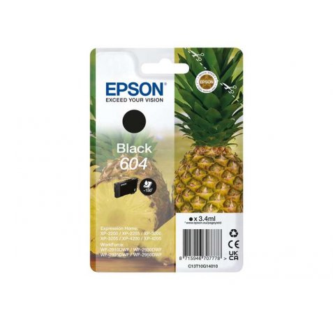 Epson 604 negro | Cartucho de tinta original -