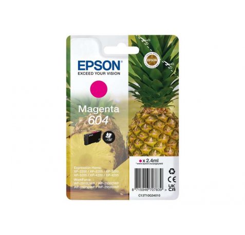 Epson 604 magenta | Cartucho de tinta original -