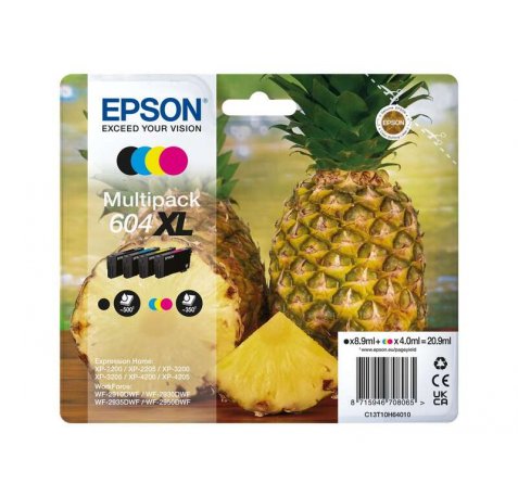 Epson 604XL Pack de 4 | Cartuchos de tinta originales -