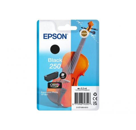 Epson 250 negro | Cartucho de tinta original -
