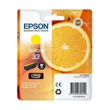 Epson T3344 (33) amarillo | Cartucho de tinta original -