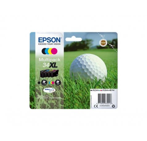 Epson T3476 Pack de 4 | Cartuchos de tinta originales -