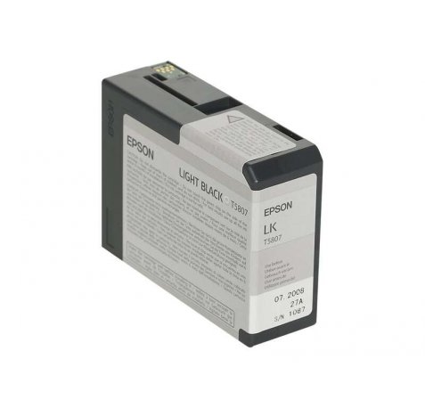 Epson T5807 negro light | Cartucho de tinta original -
