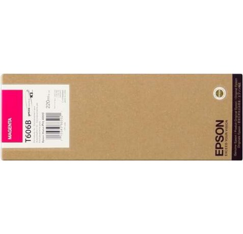 Epson T6063 Magenta Vivido Cartucho de Tinta Original - C13T606300