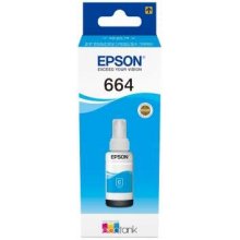 Epson T6642 Cyan - Botella de Tinta Original C13T664240