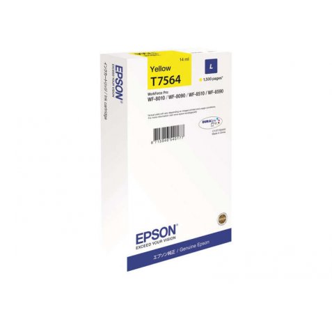 Epson T7564 amarillo | Cartucho de tinta original -