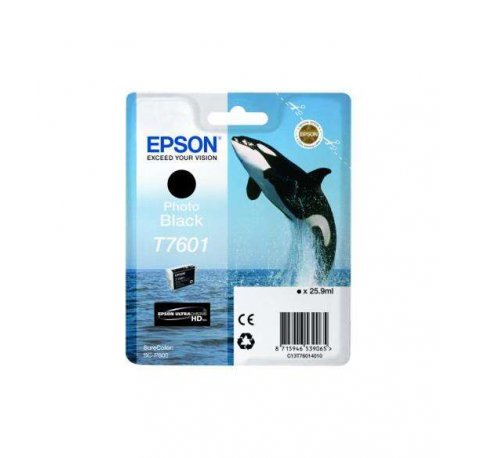 Epson T7601 negro | Cartucho de tinta original -